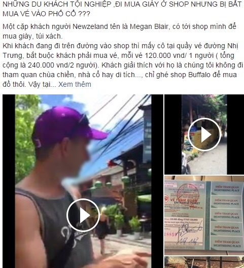 Hội An l&ecirc;n tiếng việc kh&aacute;ch nước ngo&agrave;i bị &eacute;p mua v&eacute; v&agrave;o phố cổ - Ảnh 2.
