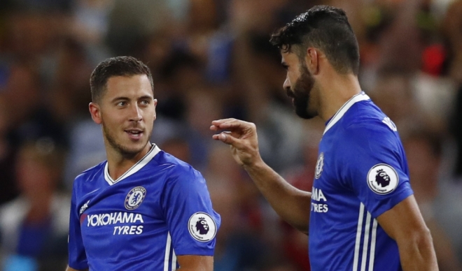 Hazard công khai phản đối HLV Conte vì Costa - Ảnh 1.