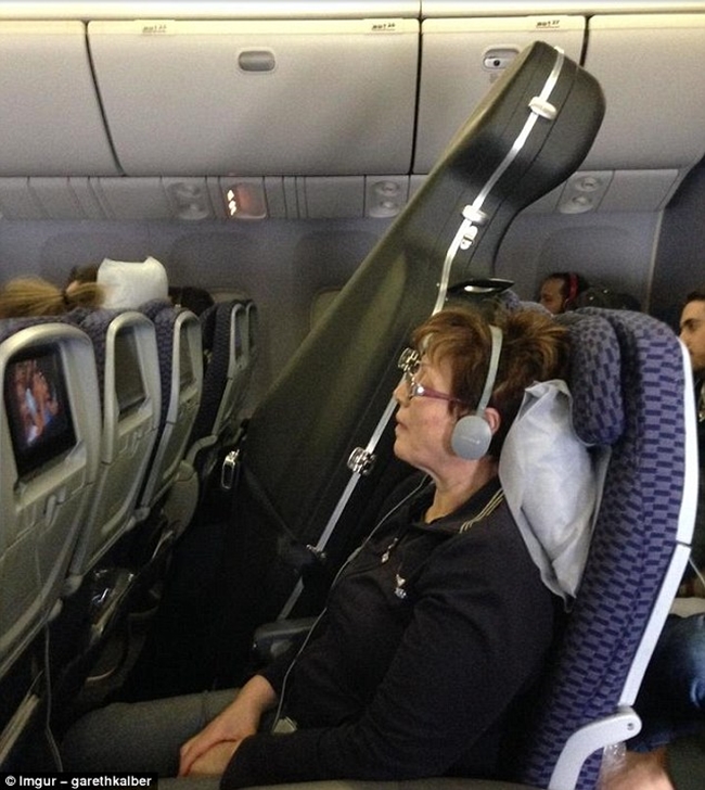 Chùm ảnh: Những hành khách khó đỡ của các hãng hàng không thế giới - Ảnh 11.