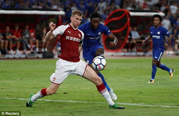Chelsea vùi dập Arsenal trên đất Trung Quốc - Ảnh 6.