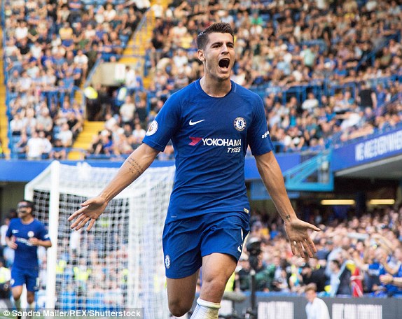 Morata lại ghi bàn, Chelsea đánh bại đội của Rooney - Ảnh 3.