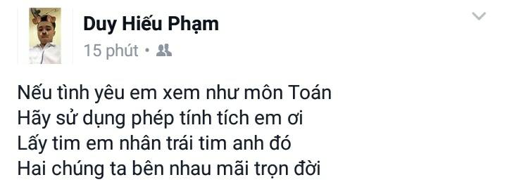 Khi Toán và Lý là cảm hứng chế của thơ tình: Chỉ có thể cười đến muốn chết! - Ảnh 11. Khi Toán và Lý là cảm hứng chế của thơ tình: Chỉ có thể cười đến muốn chết! - Ảnh 11.