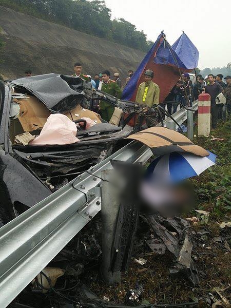 Tai nạn trên cao tốc Nội Bài – Lào Cai, giám đốc chi nhánh ngân hàng tử vong tại chỗ - Ảnh 3.