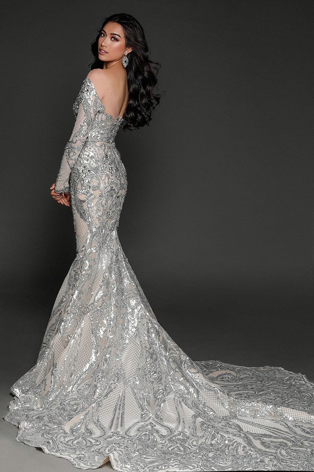 Trang phục dạ hội Lệ Hằng diện trong Miss Universe lọt Top 3 trang phục được yêu thích nhất - Ảnh 2.