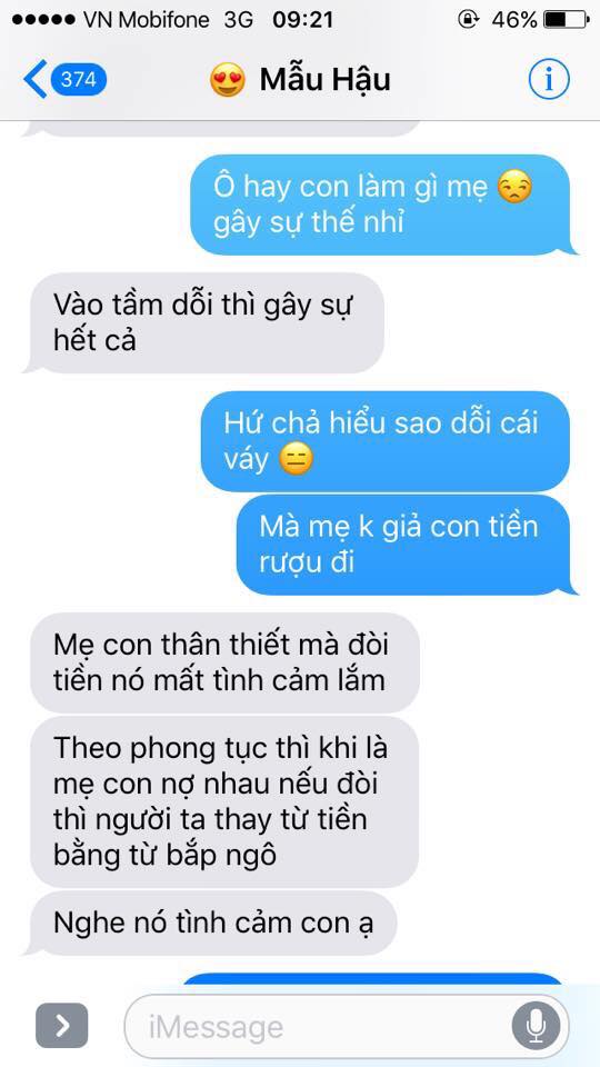 Hot nhất Facebook hôm nay: Chùm tin nhắn với con trai của bà mẹ Việt bá đạo nhất trái đất! - Ảnh 12.