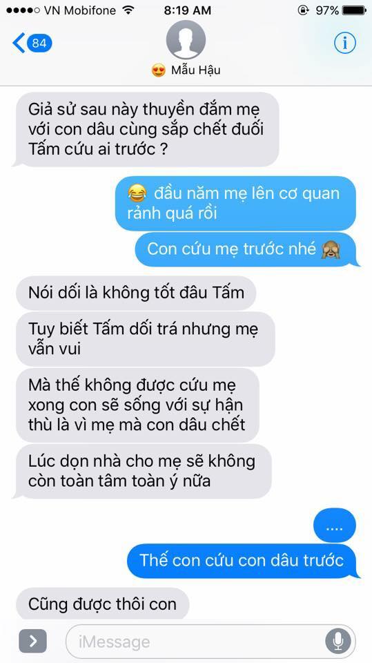 Hot nhất Facebook hôm nay: Chùm tin nhắn với con trai của bà mẹ Việt bá đạo nhất trái đất! - Ảnh 32.