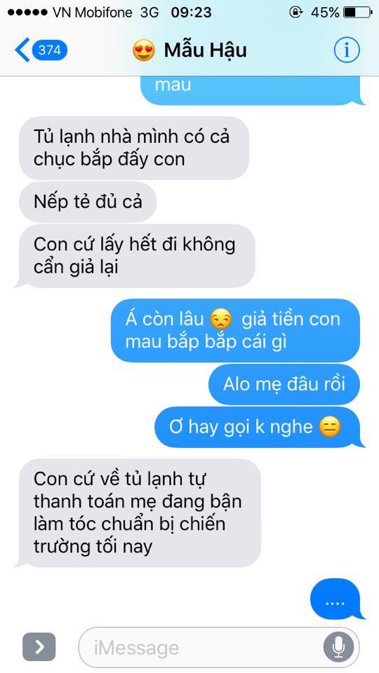 Hot nhất Facebook hôm nay: Chùm tin nhắn với con trai của bà mẹ Việt bá đạo nhất trái đất! - Ảnh 14.