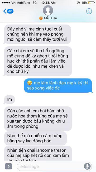 Hot nhất Facebook hôm nay: Chùm tin nhắn với con trai của bà mẹ Việt bá đạo nhất trái đất! - Ảnh 9.