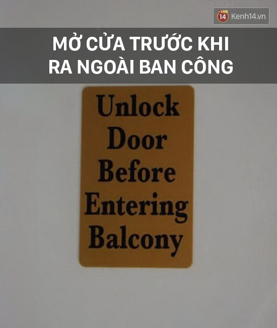 Con người bây giờ cẩn thận thật, còn treo biển báo cấm uống nước với lặn ở bồn cầu - Ảnh 13.