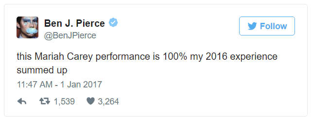 Mariah Carey đ&oacute;n năm mới 2017 với một m&agrave;n biểu diễn fail đau đớn - Ảnh 5.