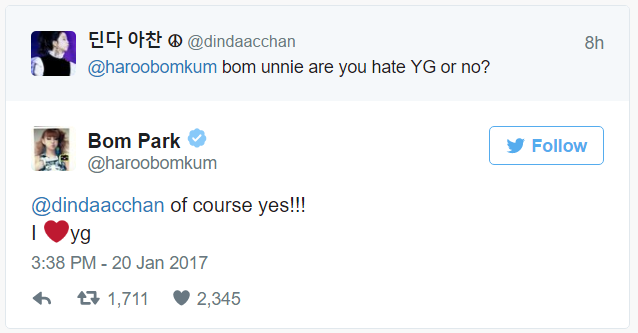 Park Bom vẫn yêu YG dù bị đưa ra là lý do khiến 2NE1 tan rã - Ảnh 3.