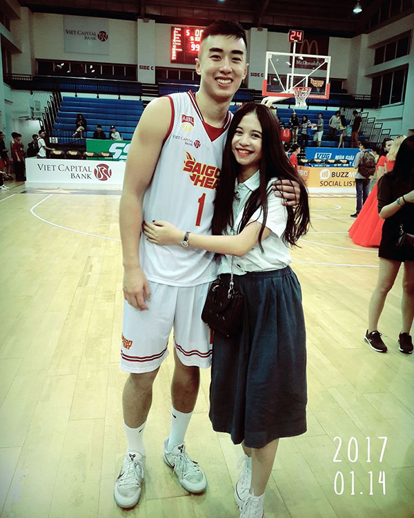 Nguyễn Thị Loan hẹn hò ngôi sao của bóng rổ Việt Nam - Ảnh 6.