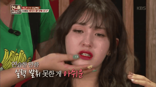 “Bông hồng lai” nhà JYP bật khóc nức nở vì bị chê hát yếu - Ảnh 6.