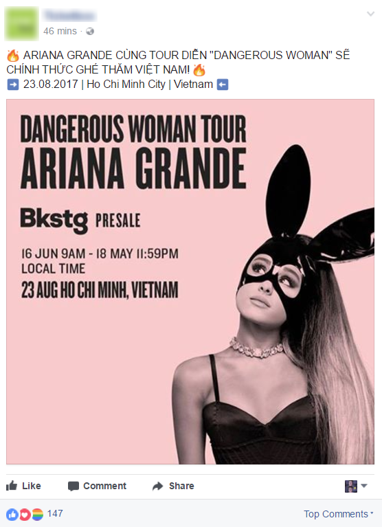 Sốt xình xịch Ariana Grande đi tour sang Việt Nam vào tháng 8 - Ảnh 2.