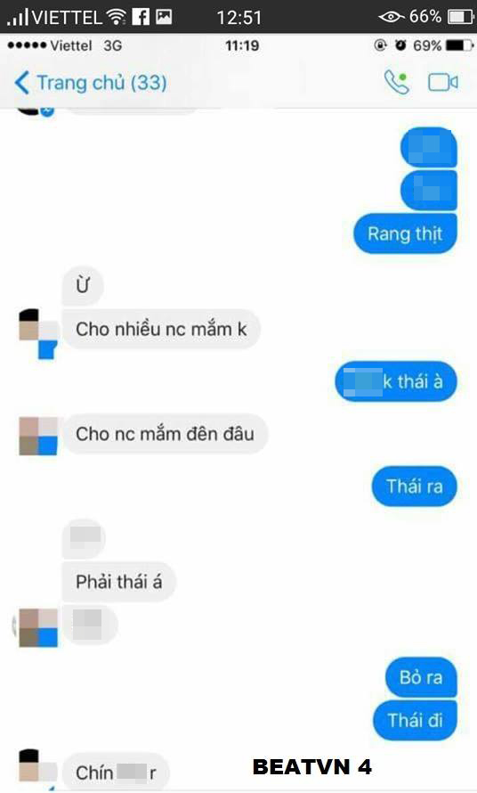 Cười ra nước mắt với cảnh cô gái mới lấy chồng không biết cách rang thịt - Ảnh 2.
