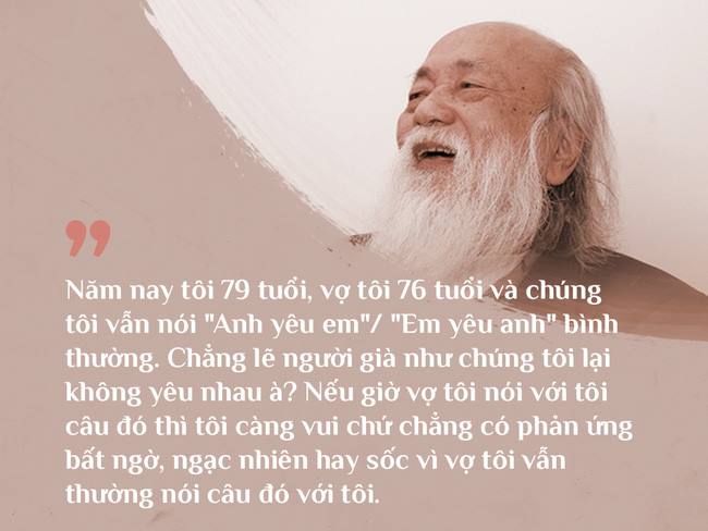 Cách vợ chồng thầy Văn Như Cương ở bên nhau trong những phút yếu mệt: 80 tuổi thì tình yêu cũng vẫn mãi xanh! - Ảnh 3.