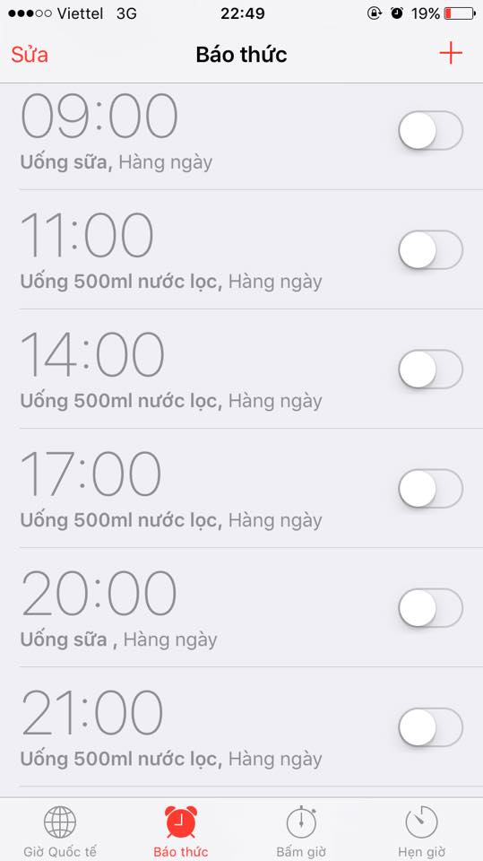 Lịch báo thức dậy sớm mỗi sáng xưa rồi, bây giờ uống nước là cũng phải đặt lịch nhắc nhở! - Ảnh 4.