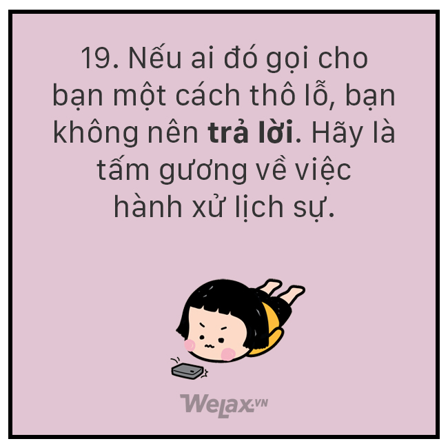 33 phép lịch sự tối thiểu chưa chắc ai cũng hiểu - Ảnh 23.