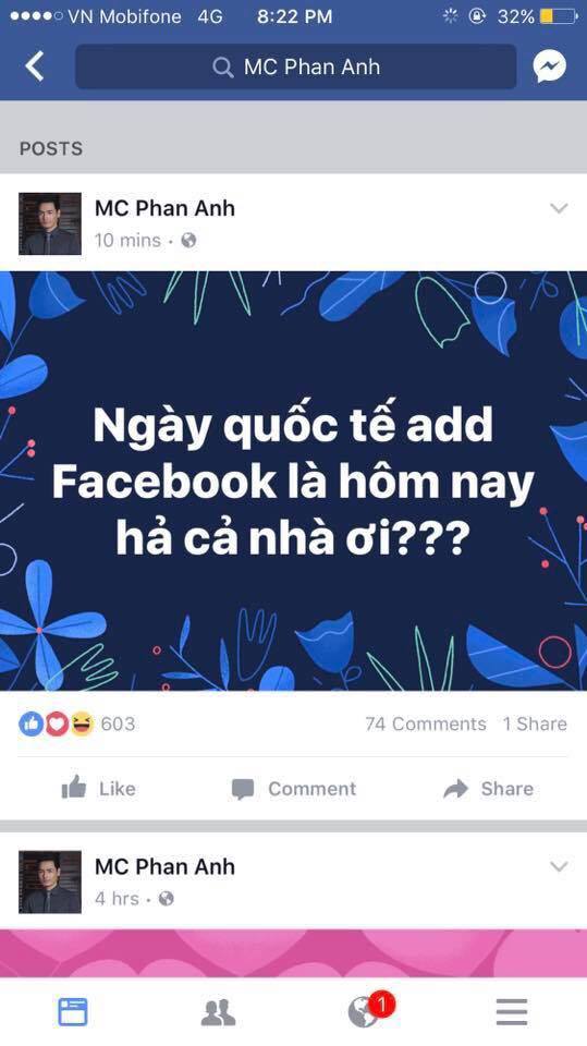 Hôm nay Facebook có một hiện tượng lạ, bạn có gặp phải không? - Ảnh 1.