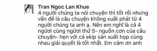 Lan Khuê muốn đối chất với nhà sản xuất về đoạn clip bị tố xô đẩy Minh Tú - Ảnh 7.