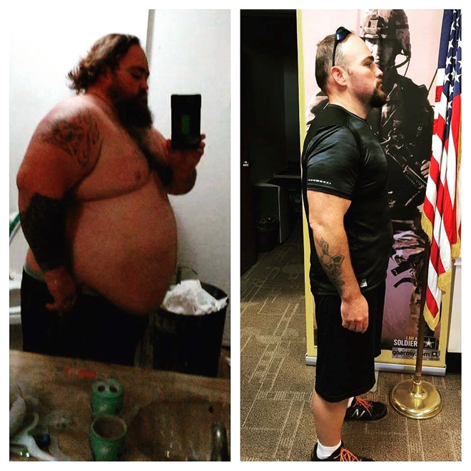 Kh&ocirc;ng hề phẫu thuật, người đ&agrave;n &ocirc;ng n&agrave;y đ&atilde; giảm gần 100kg trong v&ograve;ng 14 th&aacute;ng - Ảnh 1.