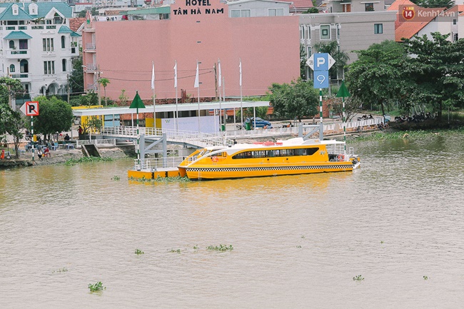 Cận cảnh tuyến buýt đường sông với nội thất hiện đại lần đầu tiên chạy thử nghiệm ở Sài Gòn - Ảnh 16.