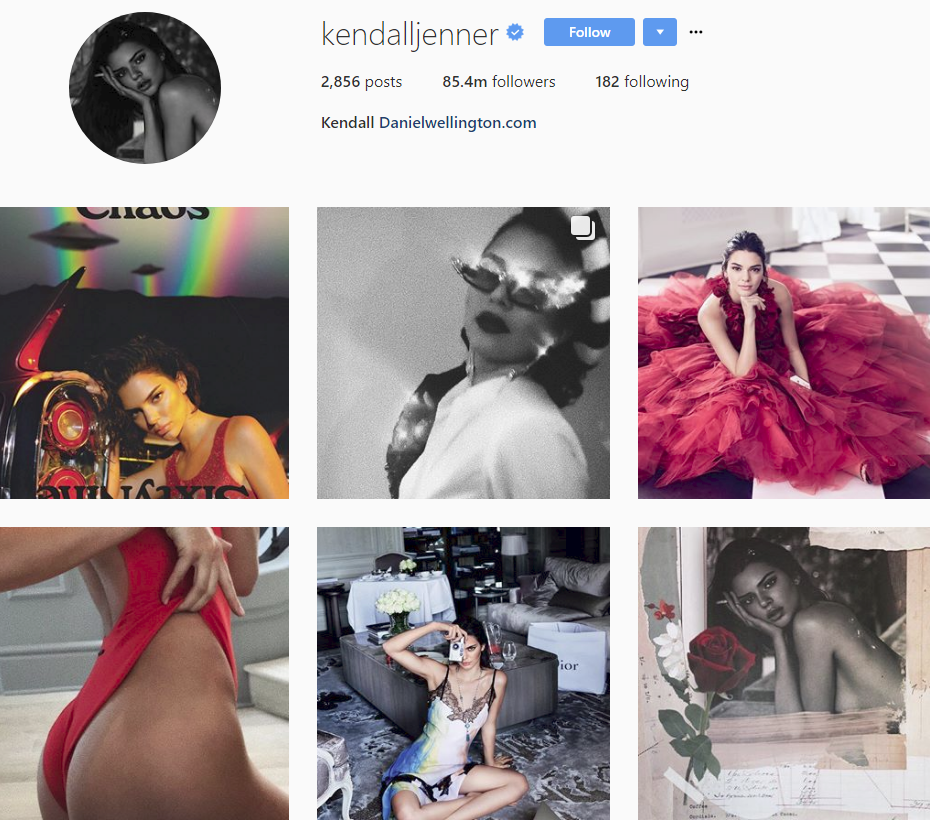 Bảng xếp hạng làng thời trang trên Instagram năm 2017: siêu mẫu Kendall Jenner xưng hậu, nhà mốt Chanel xưng vương - Ảnh 3. Bảng xếp hạng làng thời trang trên Instagram năm 2017: siêu mẫu Kendall Jenner xưng hậu, nhà mốt Chanel xưng vương - Ảnh 3.