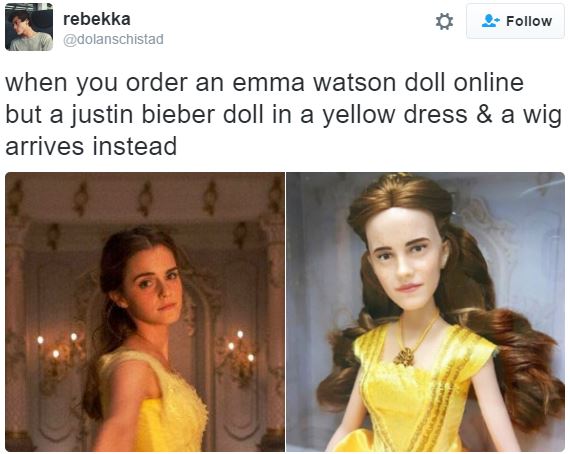 Hài hước cảnh búp bê Emma Watson lại có khuôn mặt y hệt... Justin Bieber - Ảnh 5.