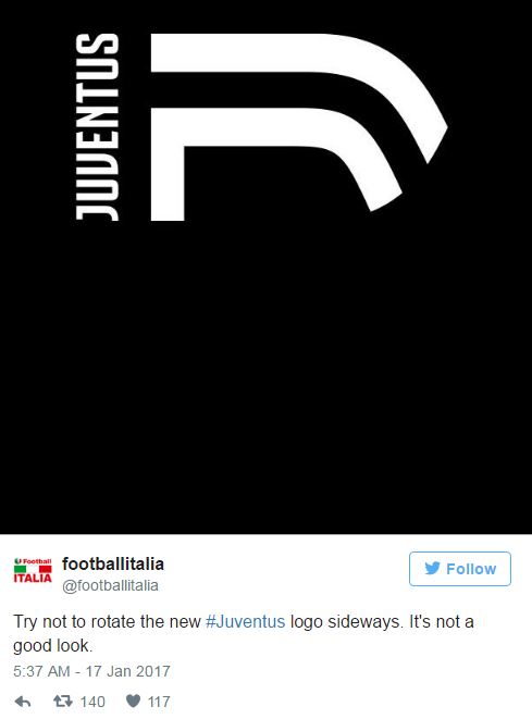 Logo mới của Juventus bị liên tưởng tới tư thế nhạy cảm - Ảnh 2.