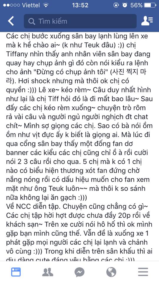 Viết status tố SNSD chảnh chọe tại Việt Nam, nữ phiên dịch viên bị ném đá dữ dội - Ảnh 3.