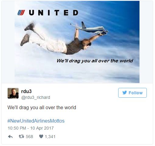 Không chỉ bị phản đối dữ dội, United Airlines còn hứng chịu cơn mưa ảnh chế sau bê bối lôi khách xuống máy bay - Ảnh 7.