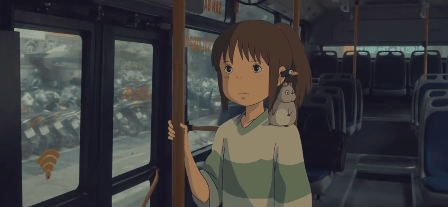 Clip: Cộng đồng mạng thích thú khi các nhân vật Ghibli đổ bộ phố phường Hà Nội - Ảnh 3.