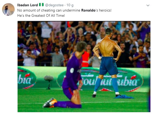 Fan lại gục đổ trước màn khoe body của Ronaldo - Ảnh 5.