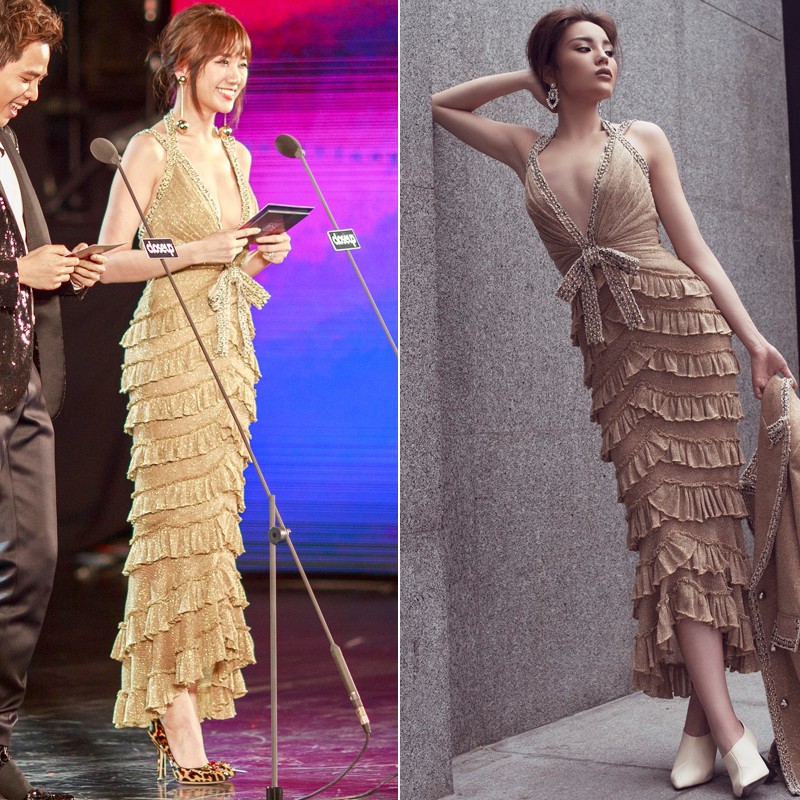 Tung bộ ảnh mới, Kỳ Duyên vô tình tạo nên màn tranh đấu váy áo với cả Tóc Tiên và Hari Won - Ảnh 11.