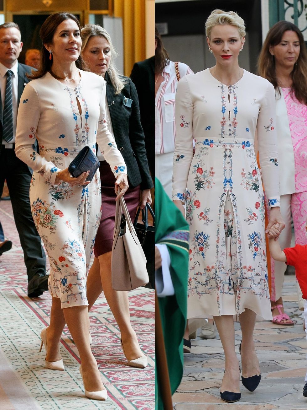 Trước khi trở thành người một nhà, công nương Kate và công nương tương lai Meghan Markle đã có màn đụng hàng váy áo thú vị - Ảnh 2. Trước khi trở thành người một nhà, công nương Kate và công nương tương lai Meghan Markle đã có màn đụng hàng váy áo thú vị - Ảnh 2.