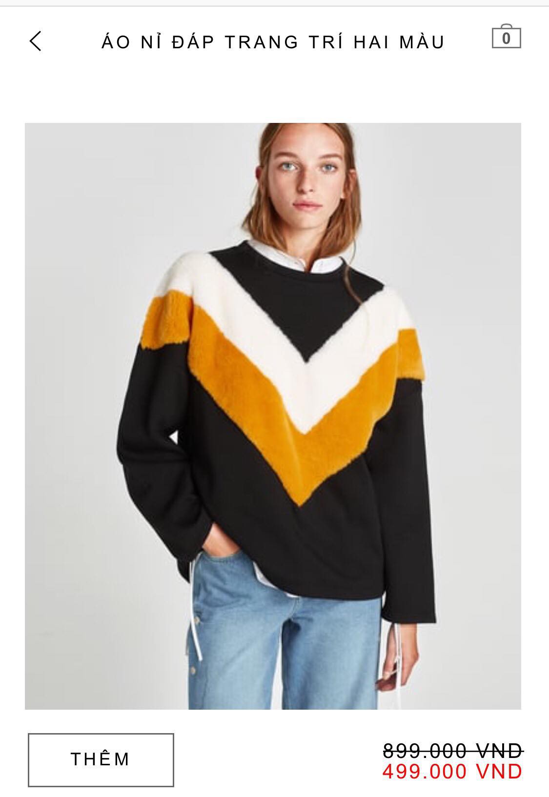 14 mẫu áo len, áo nỉ dưới 500.000 VNĐ xinh xắn, trendy đáng sắm nhất đợt sale này của Zara - Ảnh 11. 14 mẫu áo len, áo nỉ dưới 500.000 VNĐ xinh xắn, trendy đáng sắm nhất đợt sale này của Zara - Ảnh 11.