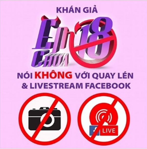 Dù đã được cảnh báo nhưng Em chưa 18 vẫn tiếp tục bị quay lén và phát lại trên Facebook - Ảnh 1.