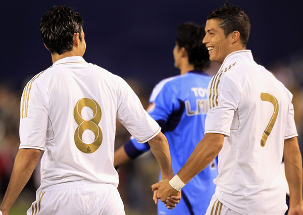 Ronaldo mắt long lanh nhìn Kaka trong ngày khoe Quả bóng vàng - Ảnh 4.
