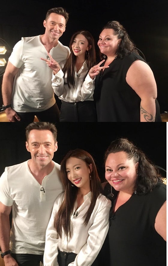 Khoe ảnh chụp c&ugrave;ng người s&oacute;i Hugh Jackman, Luna f(x) khiến cư d&acirc;n mạng bất ngờ v&igrave; gương mặt kh&aacute;c lạ - Ảnh 1.