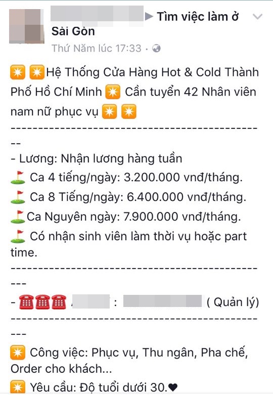 Sinh viên khóc ròng vì bị nhóm người mượn danh trà sữa Hot & Cold, FamilyMart... lừa tiền xin việc ở Sài Gòn - Ảnh 7.