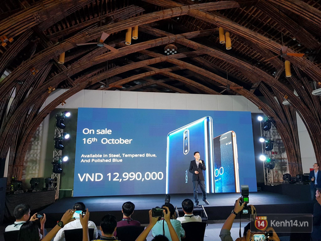 Nokia 8 ra mắt tại Việt Nam với giá 12,99 triệu, bán ra từ ngày 16/10 - Ảnh 2.