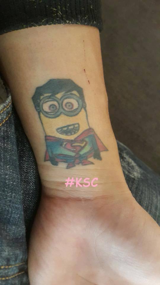 37 Super Cute Minion Tattoo Designs and Ideas  Body Art Guru