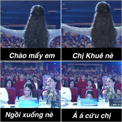 Lan Khuê nói gì sau cú ngã lịch sử trên sóng truyền hình trực tiếp tại Hoa hậu Đại dương 2017? - Ảnh 3.