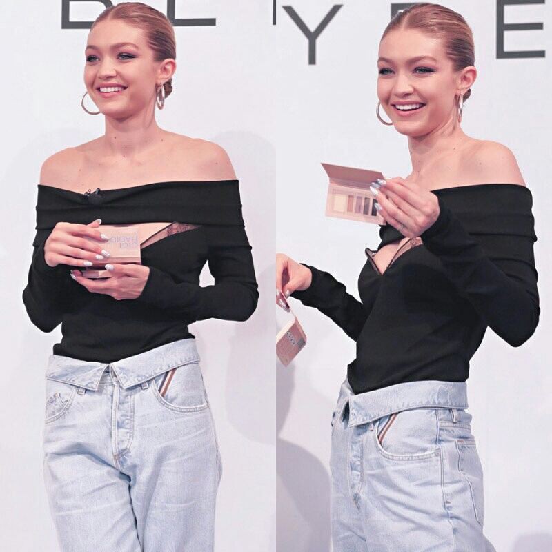 Gigi Hadid khoe vai trần chân thon, hút mọi ánh nhìn với vẻ đẹp ngày càng sắc sảo - Ảnh 5.