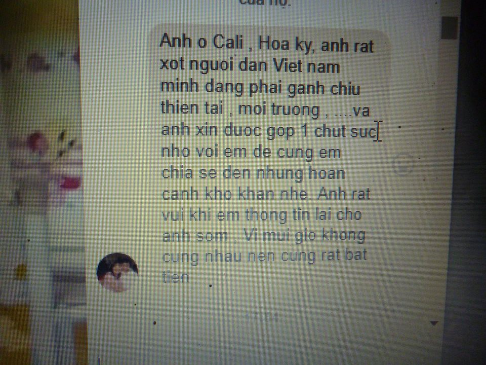 Tin kẻ gian, nhà từ thiện bị lừa mất 49 triệu đồng tiền quyên góp ủng hộ cho bà con vùng bão lũ - Ảnh 3. Tin kẻ gian, nhà từ thiện bị lừa mất 49 triệu đồng tiền quyên góp ủng hộ cho bà con vùng bão lũ - Ảnh 3.