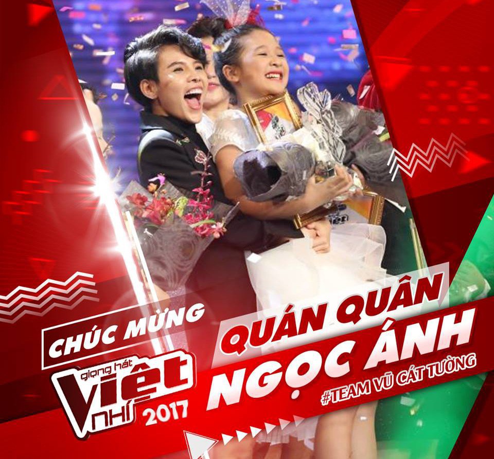 Ngọc Ánh - học trò Vũ Cát Tường chính là Quán quân Giọng hát Việt nhí 2017 - Ảnh 2.