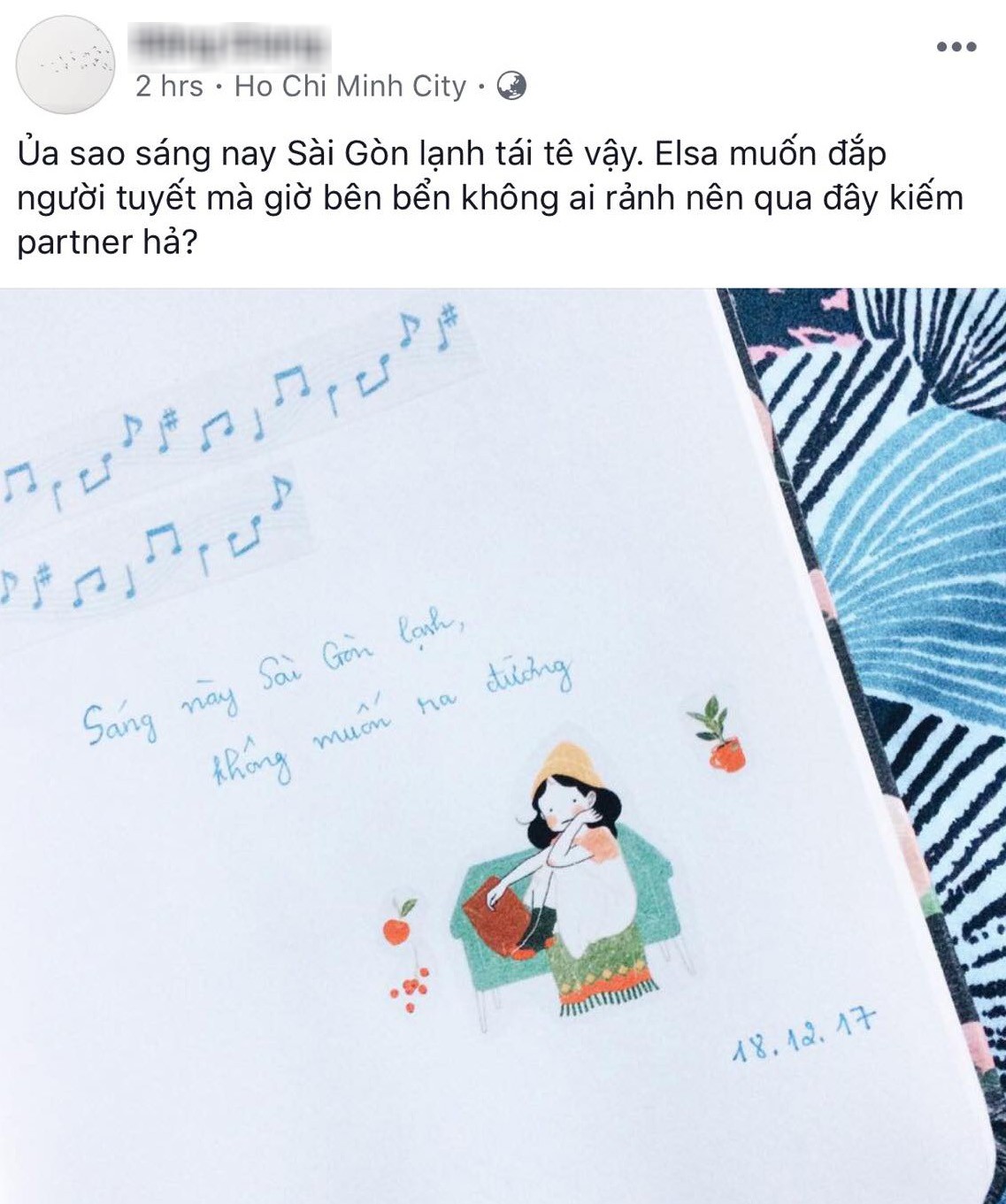Sáng ngày ra, Facebook rồi Instagram tràn ngập status khoe Sài Gòn trở lạnh! - Ảnh 12. Sáng ngày ra, Facebook rồi Instagram tràn ngập status khoe Sài Gòn trở lạnh! - Ảnh 12.