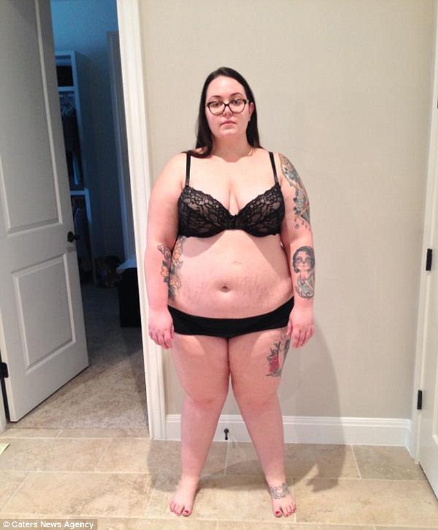 Cô gái 140kg giảm cân ngoạn mục với thân hình mới sexy và bộ ngực khủng - Ảnh 2.