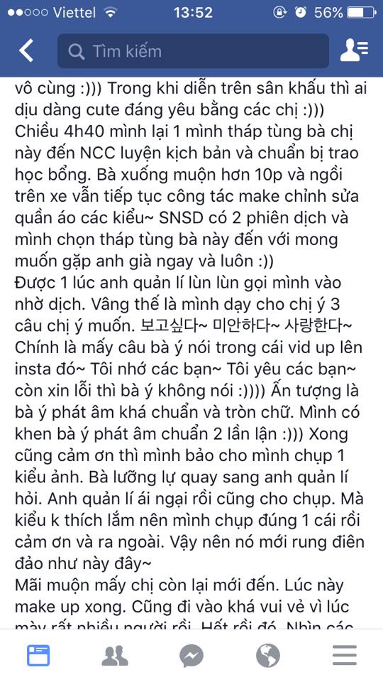 Viết status tố SNSD chảnh chọe tại Việt Nam, nữ phiên dịch viên bị ném đá dữ dội - Ảnh 5.