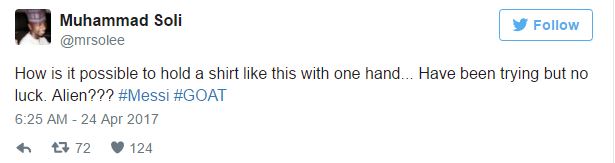 Messi là người ngoài hành tinh, phá vỡ quy tắc trọng lực? - Ảnh 3. Messi là người ngoài hành tinh, phá vỡ quy tắc trọng lực? - Ảnh 3.